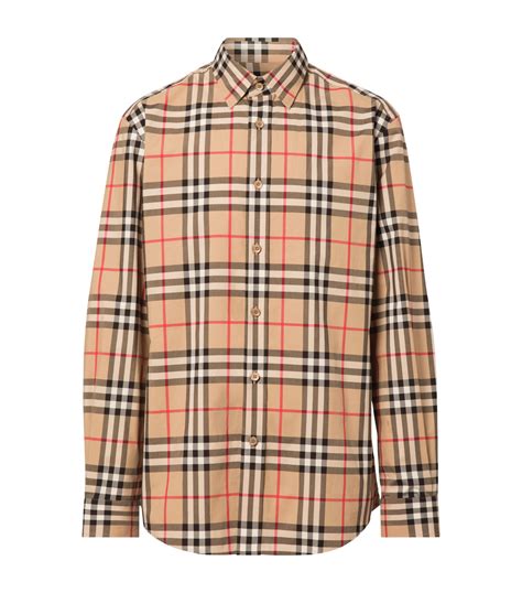 burberry brown bag shirt|burberry cropped shirt.